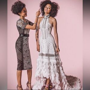 Byron Lars Melange Dress 6 excellent